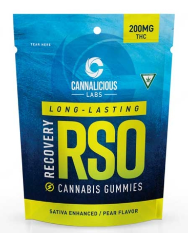 Cannalicious - RSO Recovery Pear - 200mg