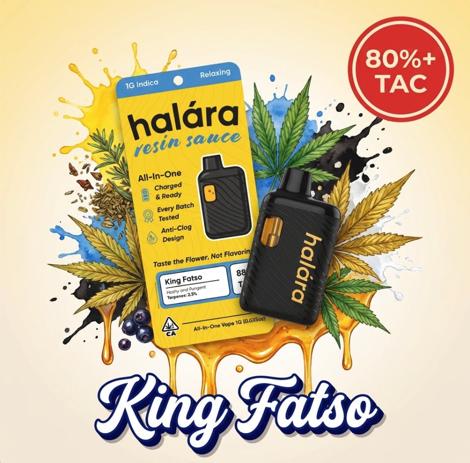 King Fatso 1g All-in-One Live Diamond Sauce