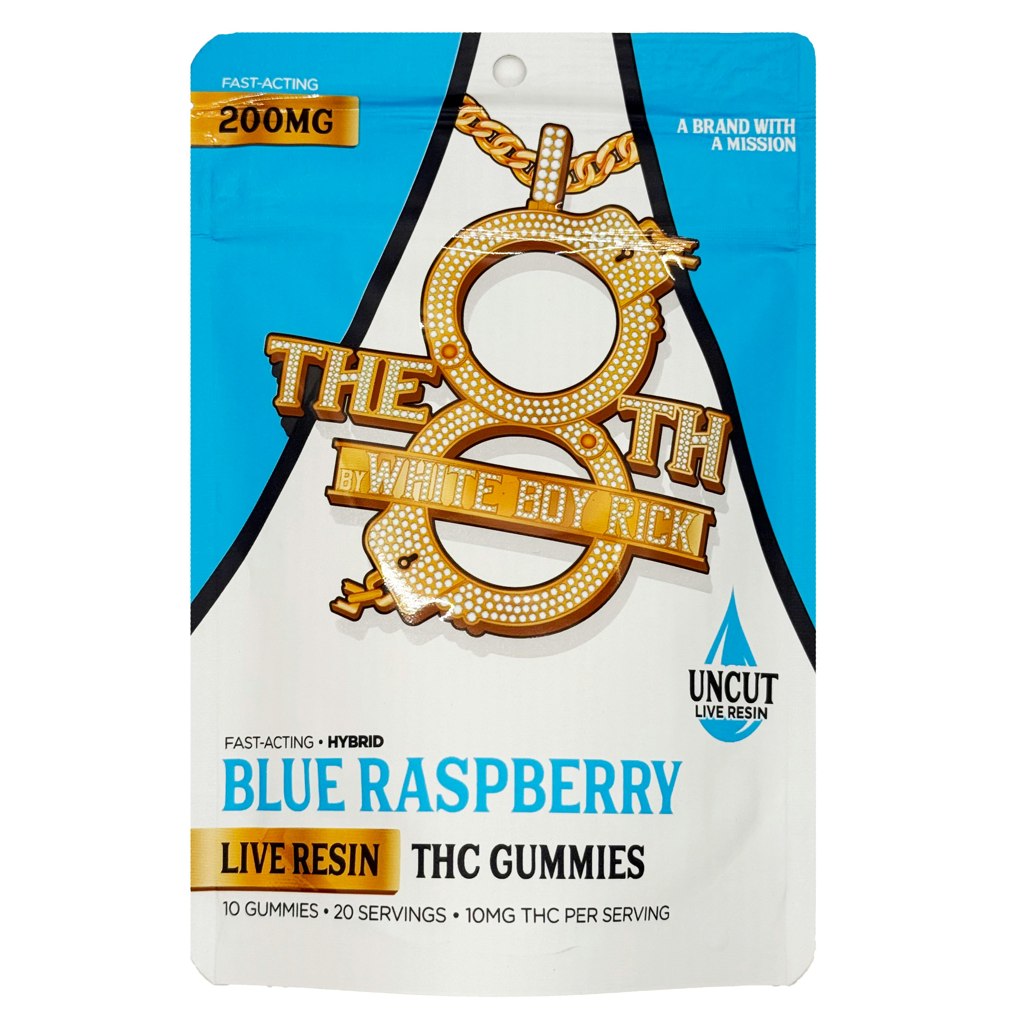 The 8th Blue Raspberry Live Resin (200mg)