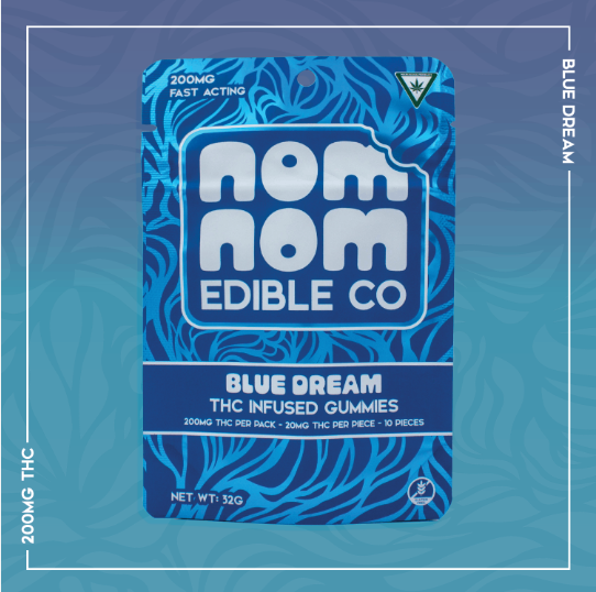Nom Nom | Live Resin | Blue Dream | Hybrid 200mg