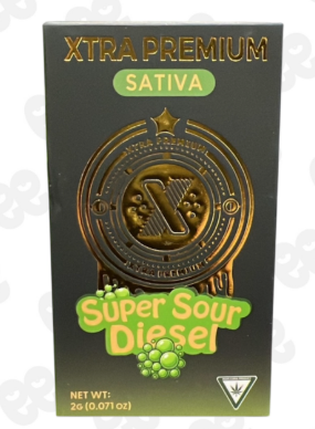 Cartridge | Super Sour Diesel | 2g | Xtra Premium
