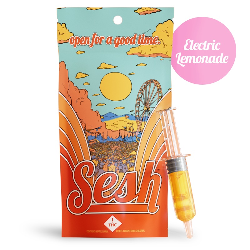 Distillate Syringe 1,000mg Electric Lemonade