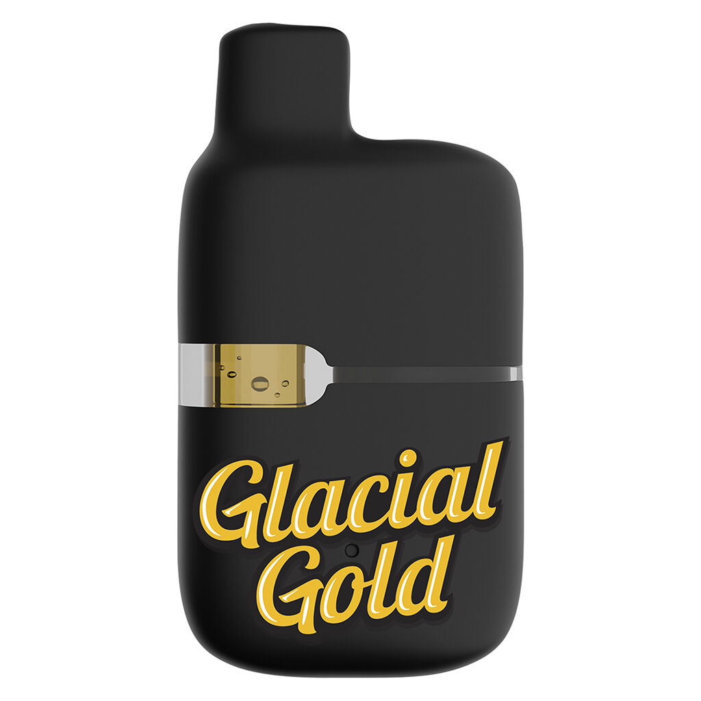 Glacial Gold - HIGH THC Banger Cherry Bomb AIO Disposable - Hybrid