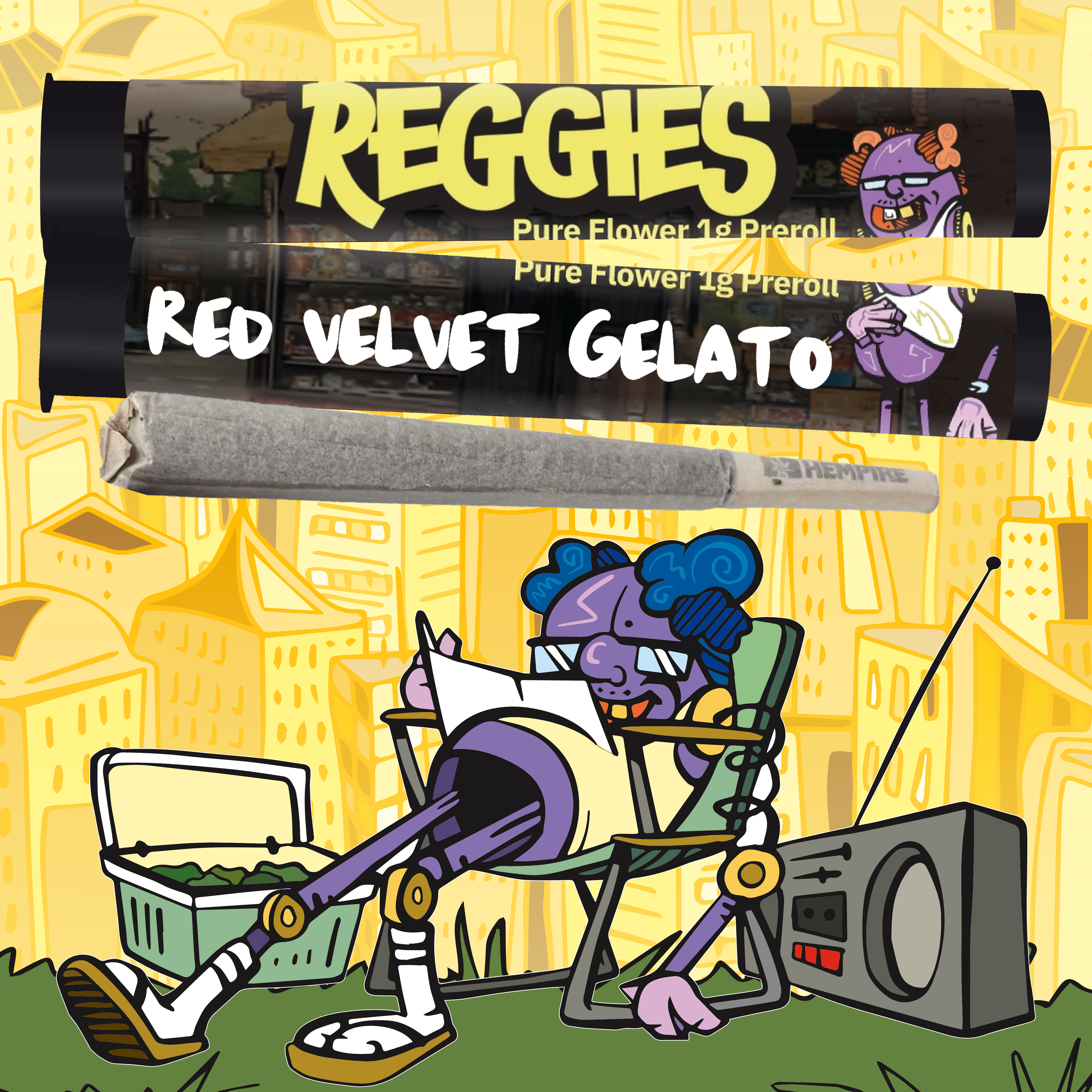 Reggie's Preroll - Red Velvet Gelato