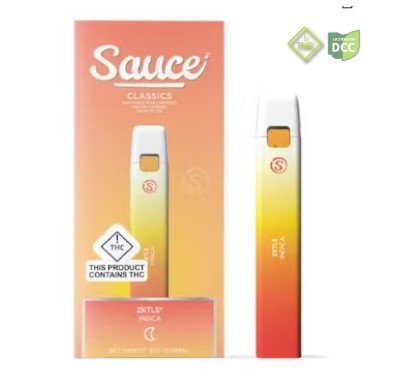 Sauce | OG Z (Zkittles) | 1g Dist AIO [Indica]