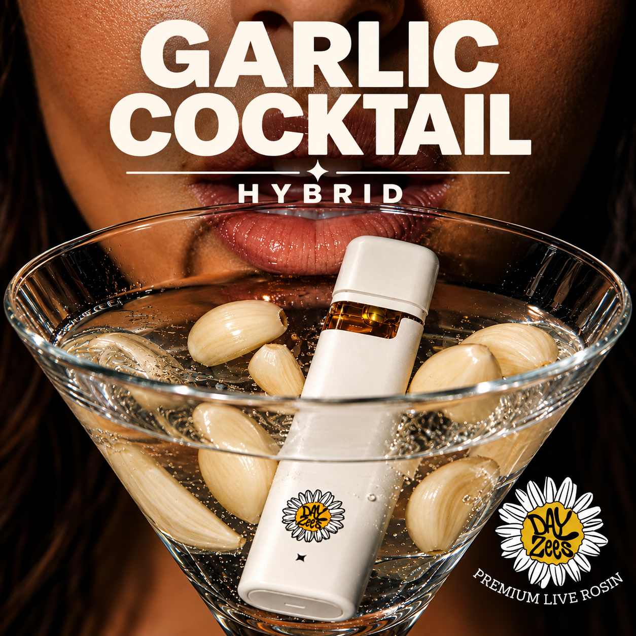 DAYZEES | GARLIC COCKTAIL | LIVE ROSIN DISPOSABLE | 1G | HYBRID