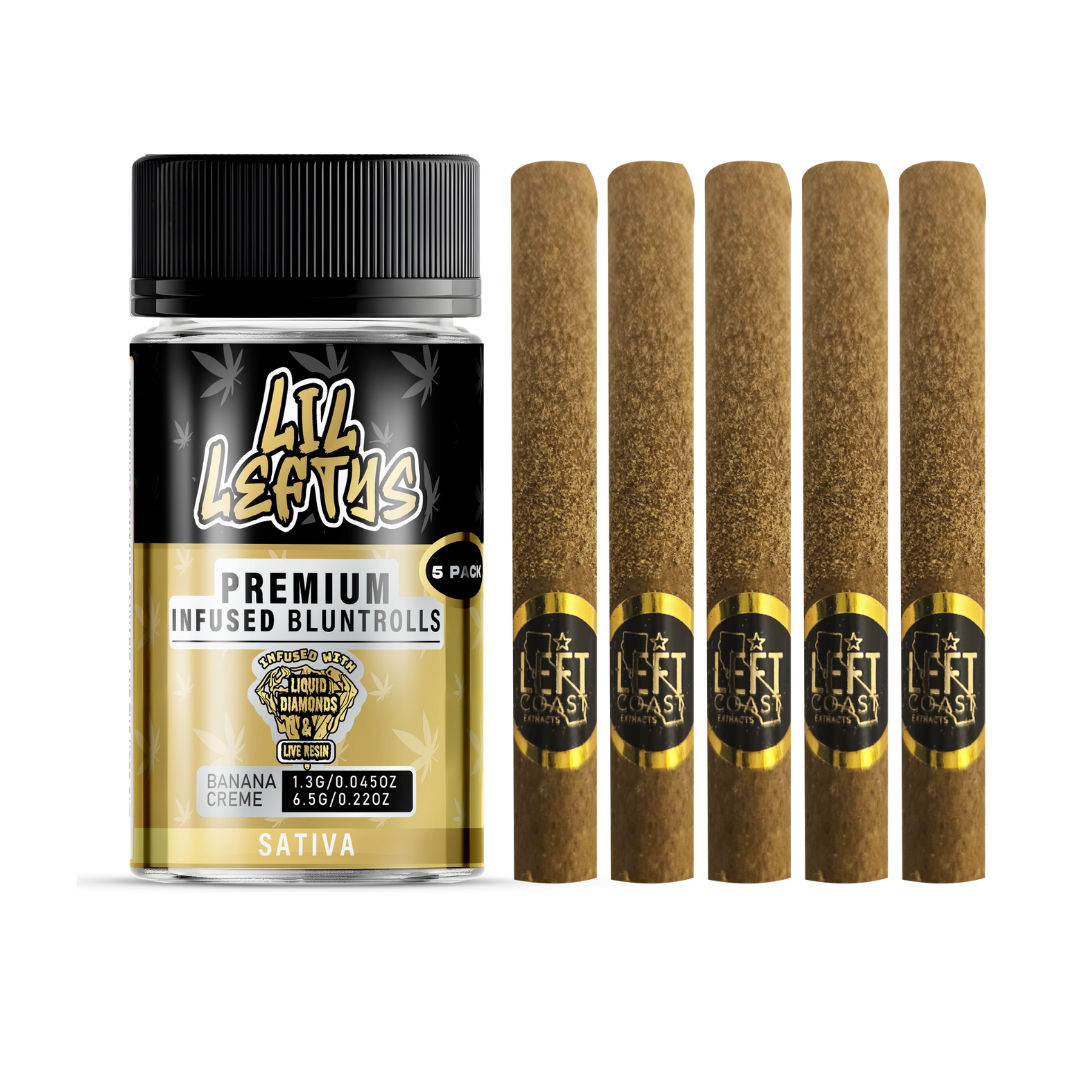 LIL LEFTY'S Mini Blunts - Banana Creme **6.5 GRAMS**