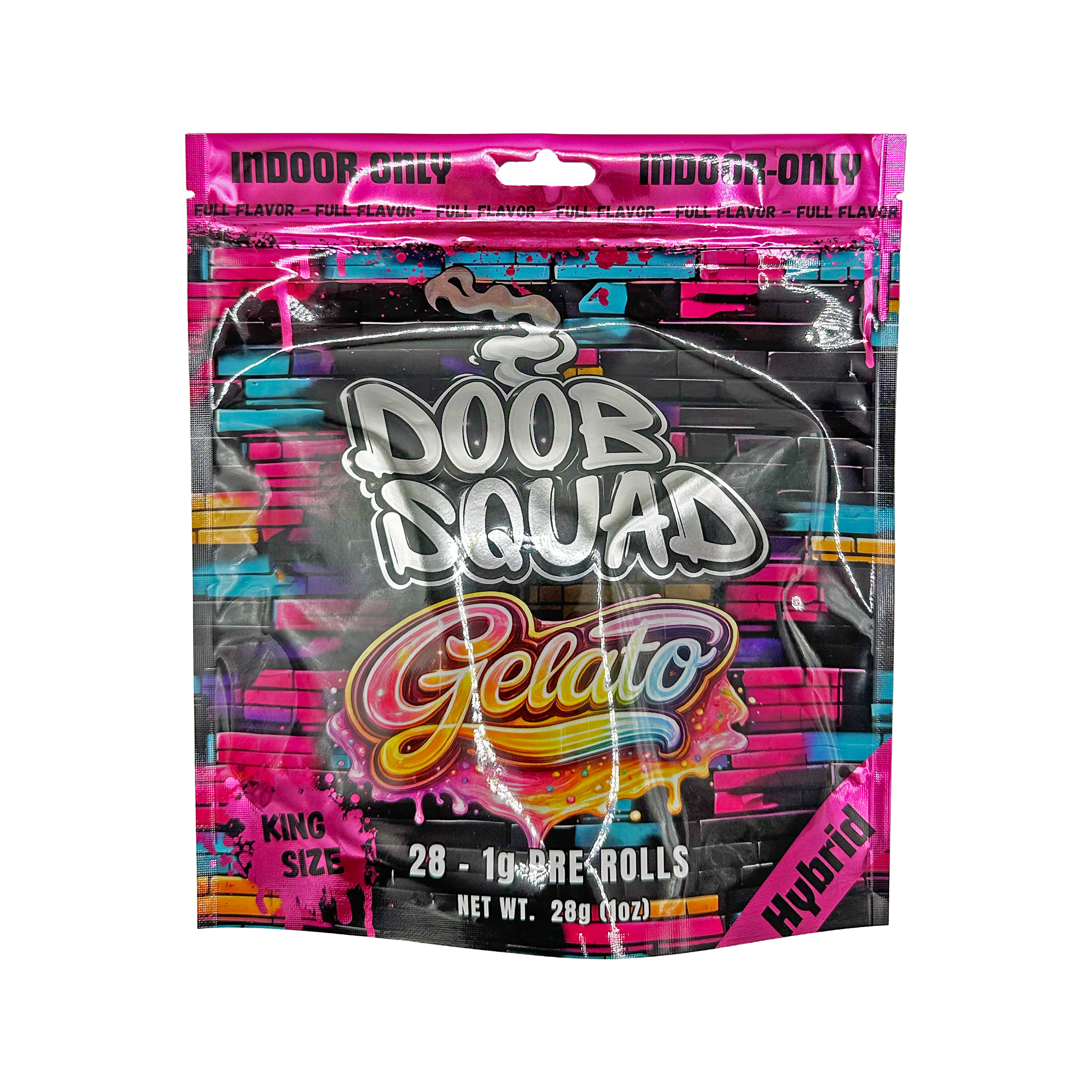 1g-28pk (28g) Preroll Pack | Gelato