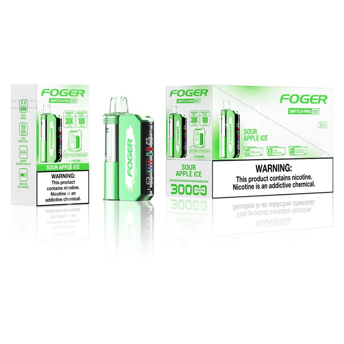 Switch Pro Kit Sour Apple Ice