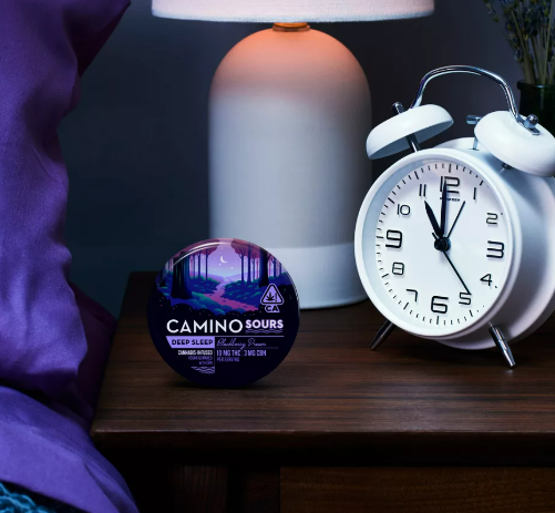 Camino Sours Blackberry Dream CBN 1THC:1CBN:1CBD 10PK 100MG