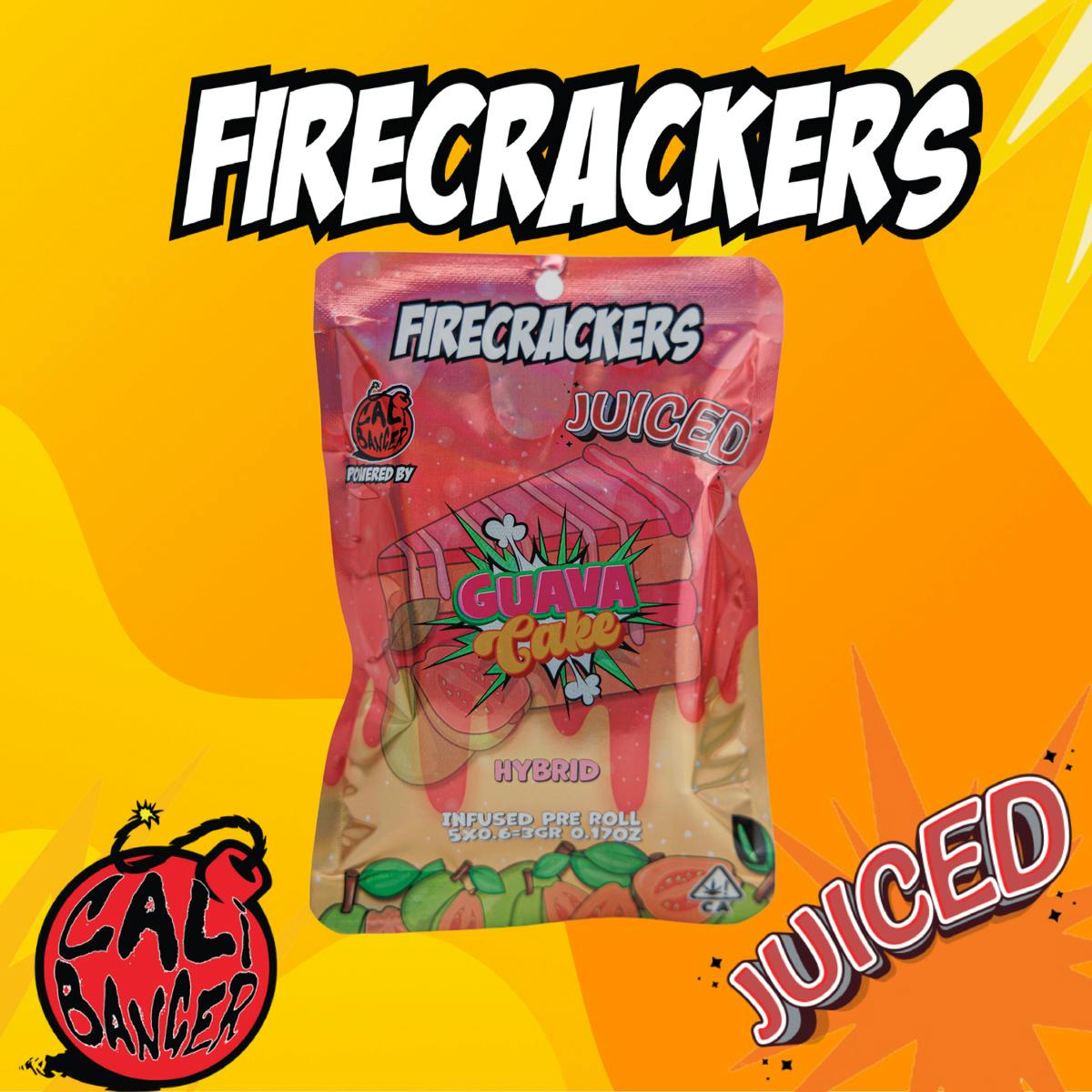 Guava Cake Firecracker 5pk Infused