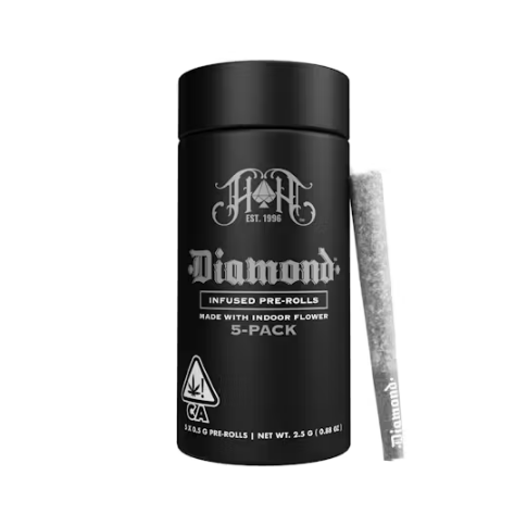 Pineapple Beltz 5pk Diamond Infused Pre-Rolls HH