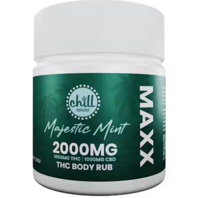 Chill MAXX - Majestic Mint 1:1 (THC:CBD) - Body Rub