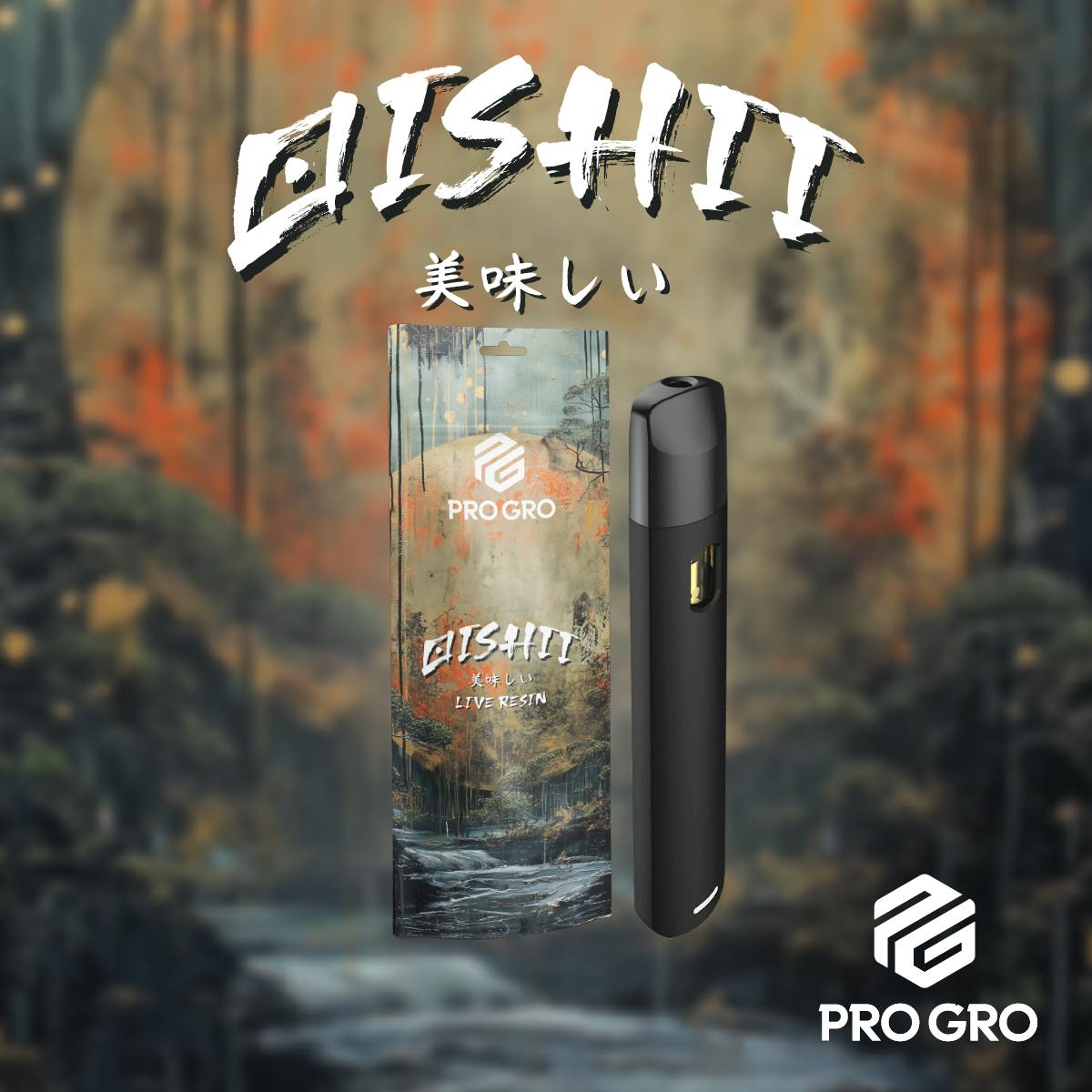 Oishii 0.5G Live Rosin Vape Disposable