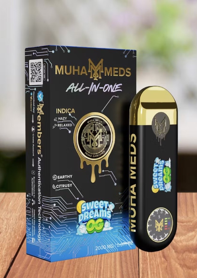 Muha Meds Disposable Indica Sweet Dreams OG