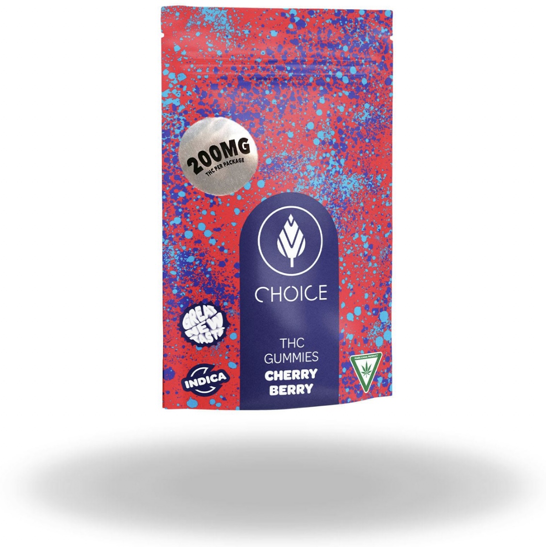 Choice: Cherry Berry 200MG Gummies (I)