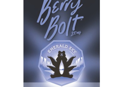 Emerald Sky | Berry Bolt Live Rosin Gummies | 100mg THC/10mg CBD