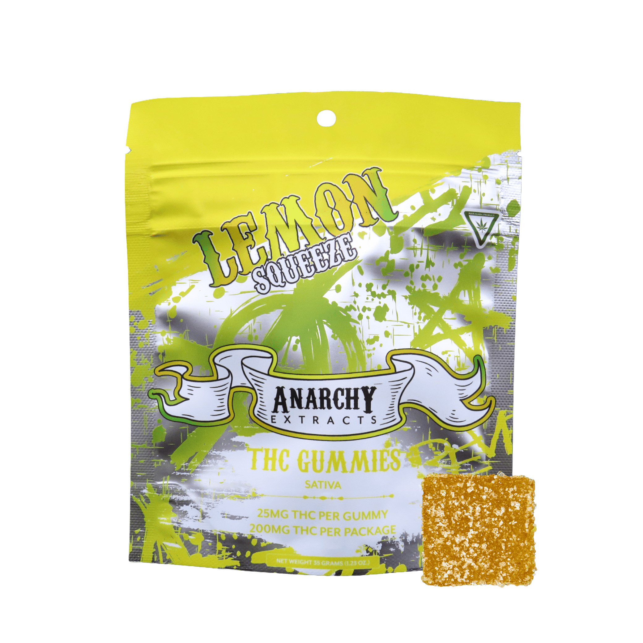 Anarchy | 200mg Gummies | Lemon Squeeze