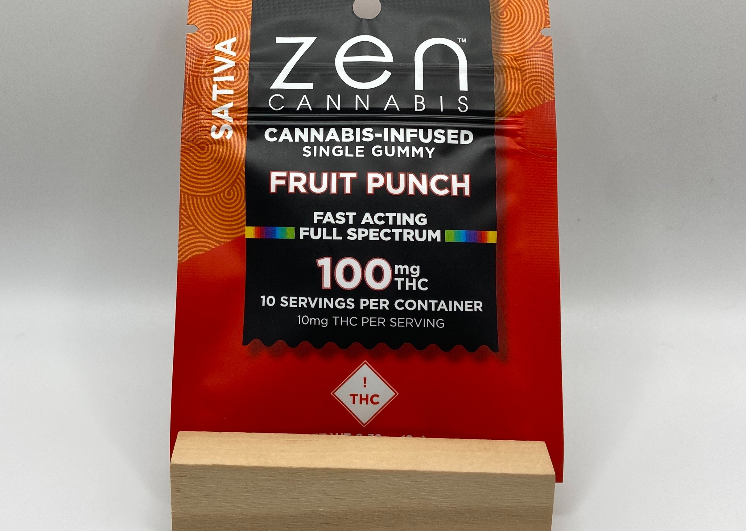 Fruit Punch - Sativa - 100mg - Gummies