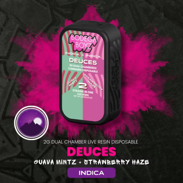 Bodega Boyz DEUCES | Guava Mintz & Strawberry Haze | AIO | 2g