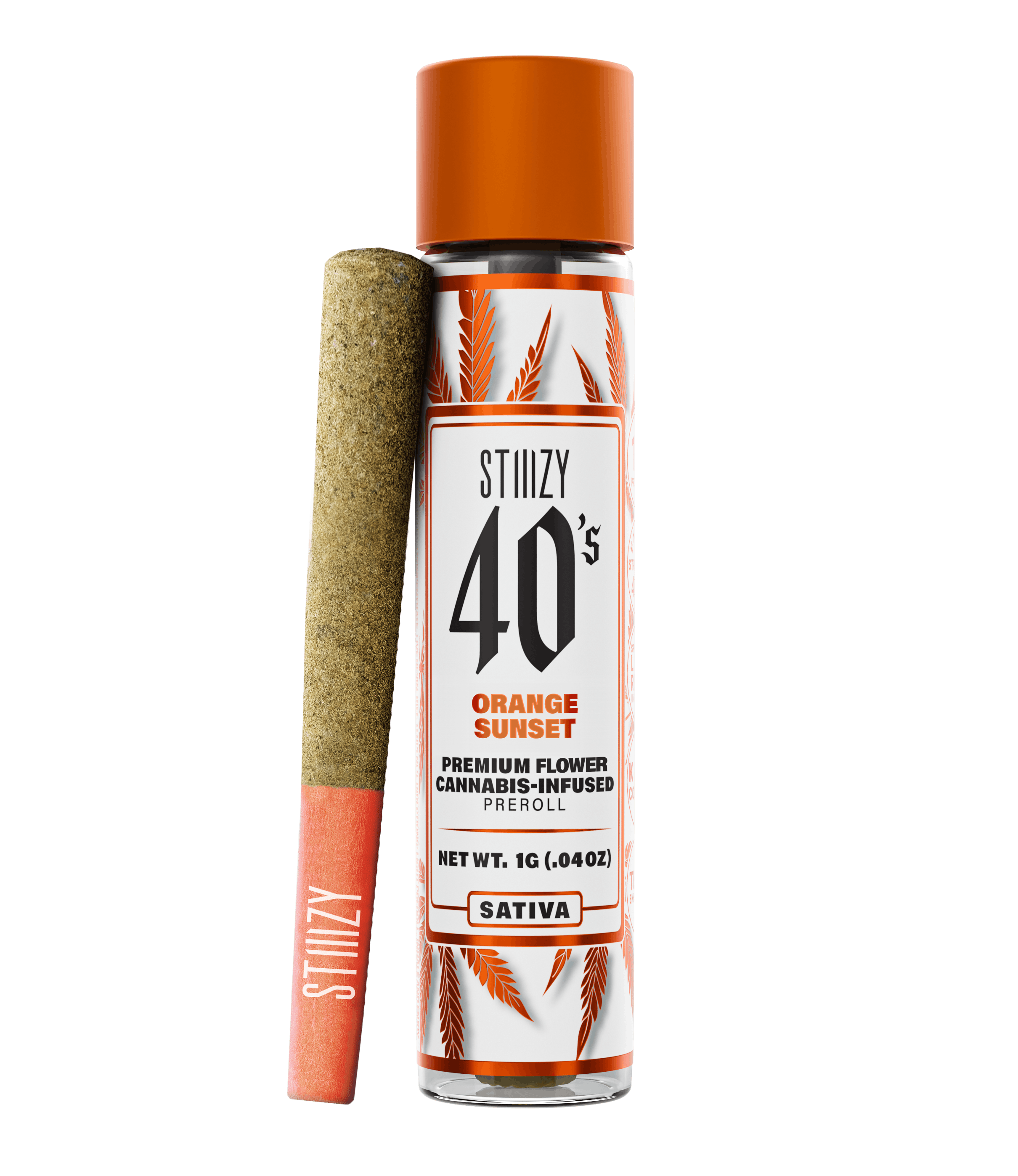 Stiiizy 40's 1g Infused Joint - Orange Sunset