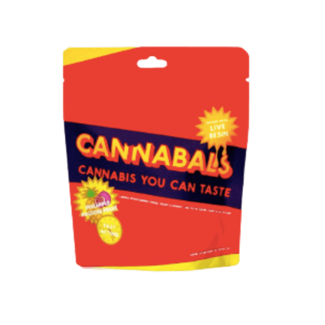Gummies | 10pk | Hybrid | Pineapple Passion Fruit | Live Resin Infused | 100mg