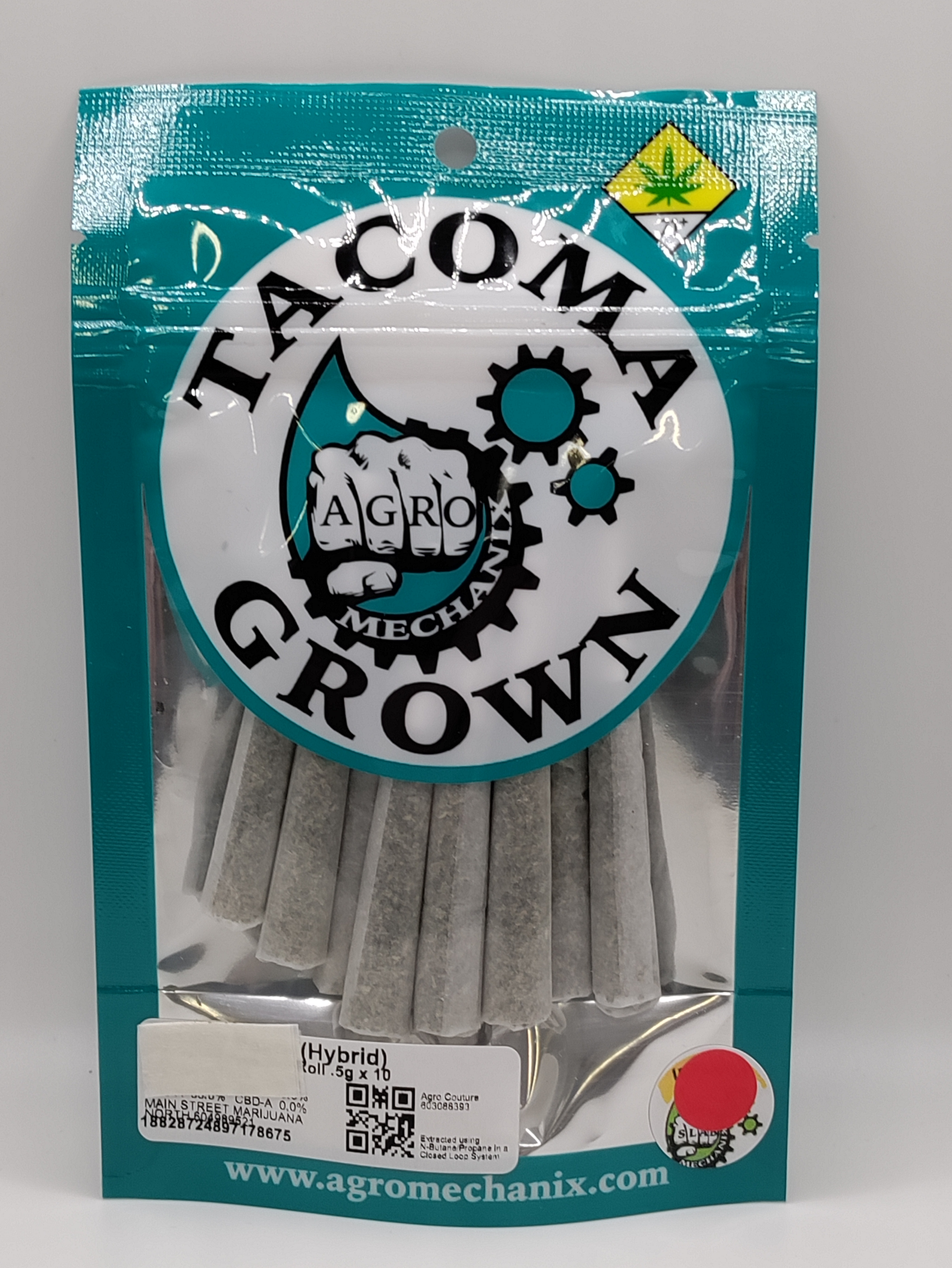 Wedding Cake 0.5g x 10 Infused Preroll Pack Agro Mechanix