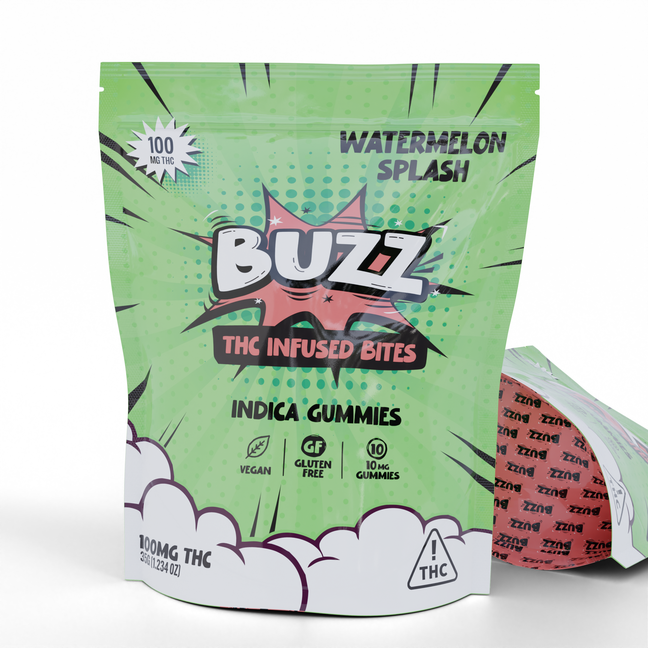 BUZZ | Watermelon Splash Gummies 100mg