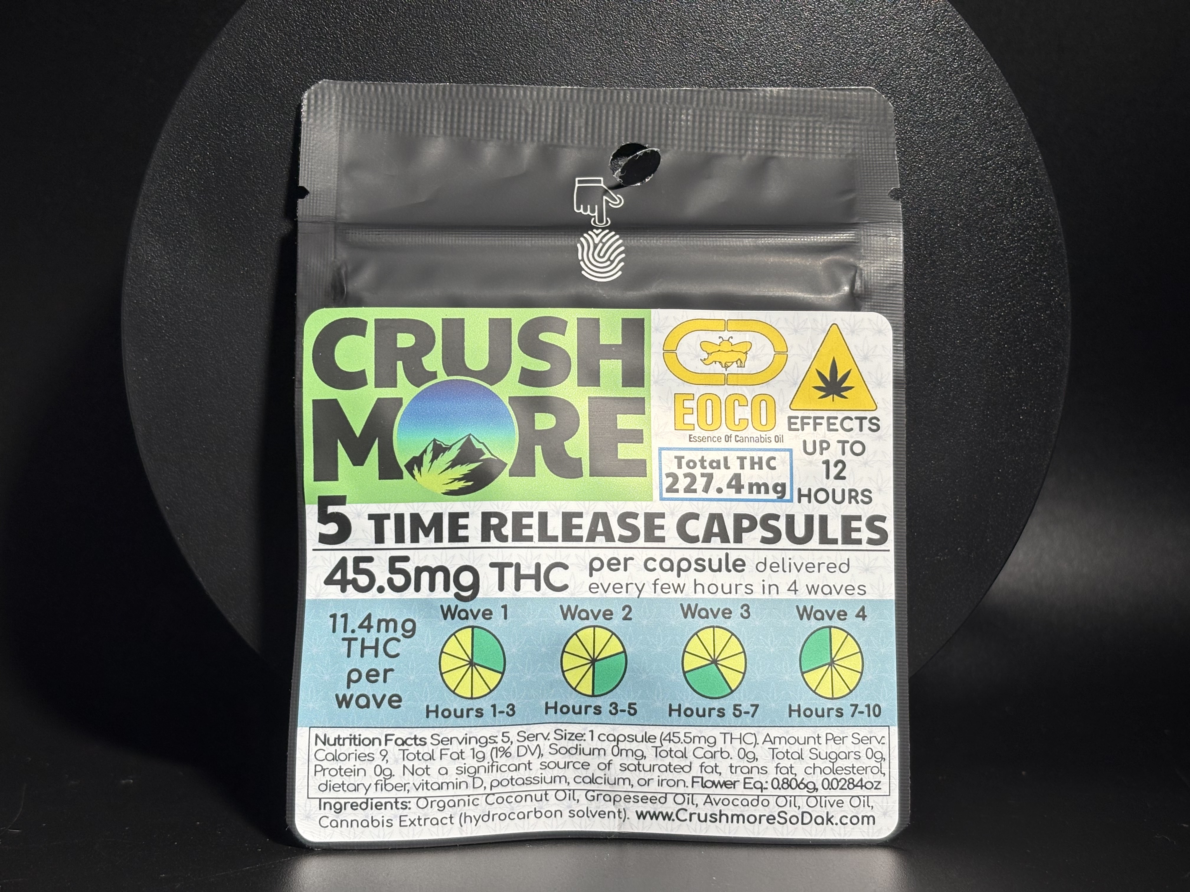 Time Release Capsules - 5 Pack - 45.5 MG - Capsules