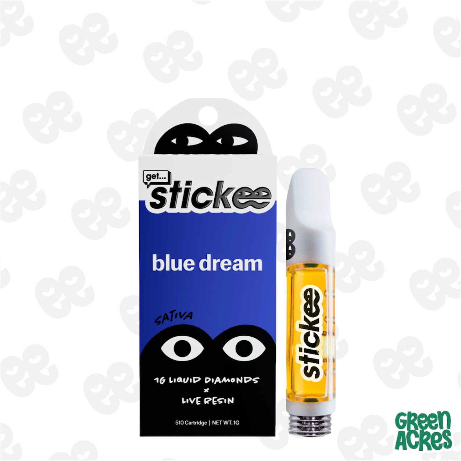 Stickee: Blue Dream 1G LR X LQD Cartridge
