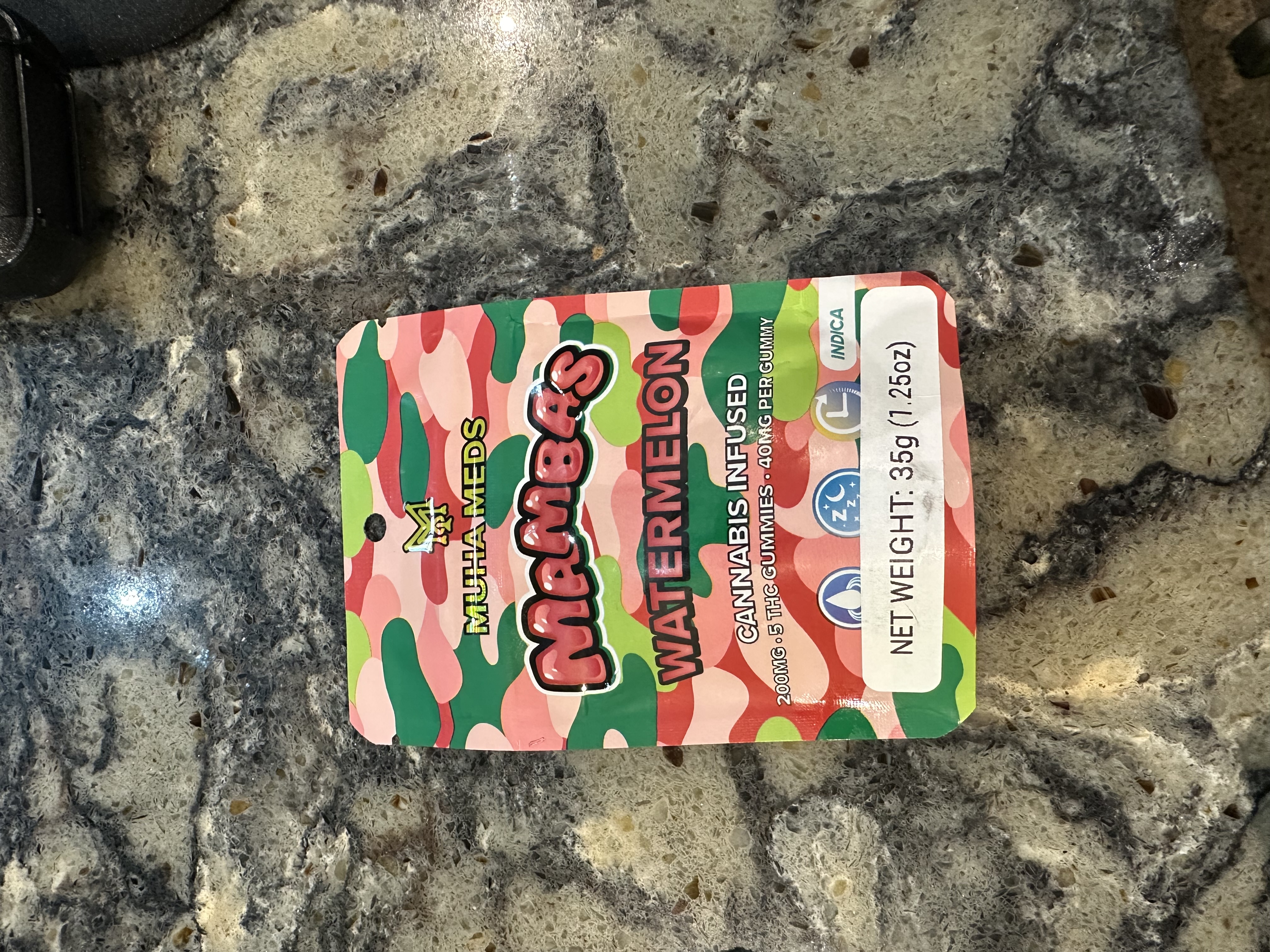 MuhaMeds - Mambas Gummies - 40mg - Watermelon 5pk