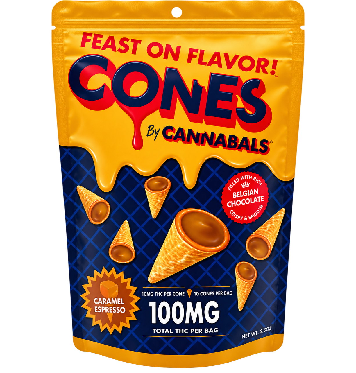 Cones Caramel Espresso
