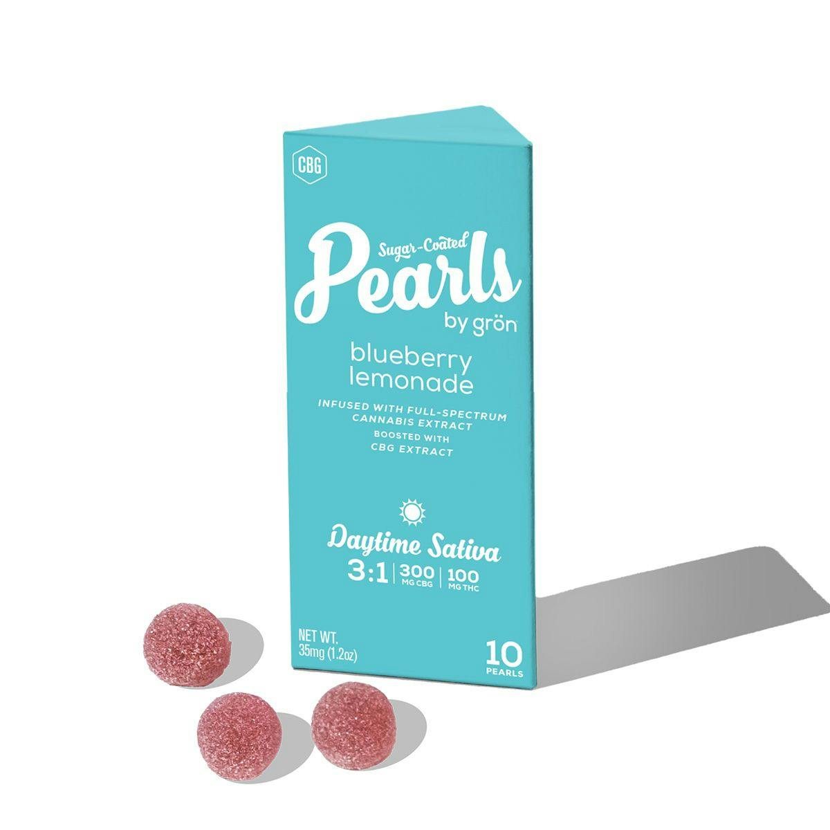 Gron - 3:1 CBG Blueberry Lemonade Pearls 100mg