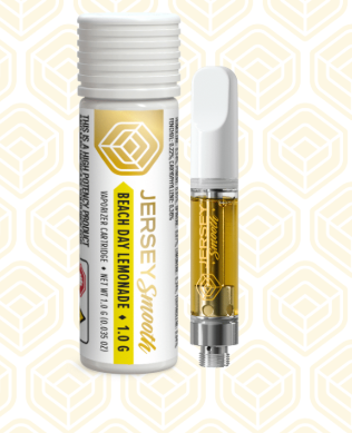 Jersey Smooth - Beach Day Lemonade - 1g - Vape Cartridge