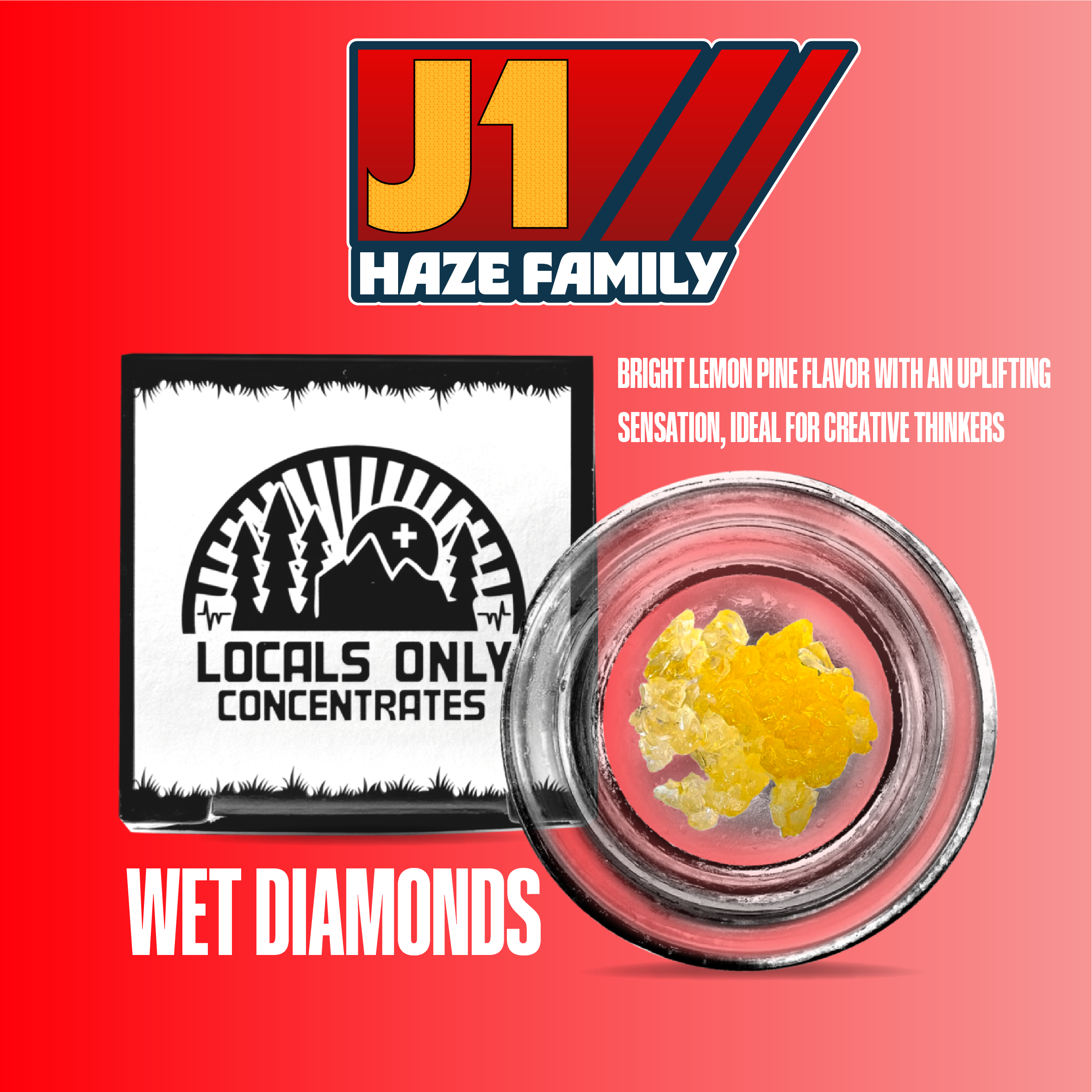 Locals Only J1 Wet Diamonds