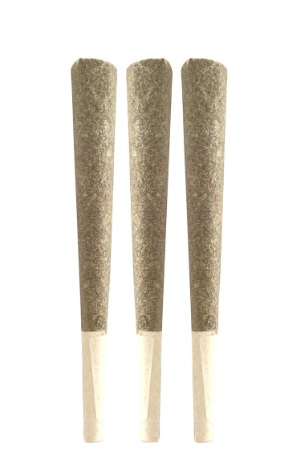 BLK MKT - The Half Pack Pre-Roll (Watermelon OG x MAC) - Hybrid - 3x0.5g