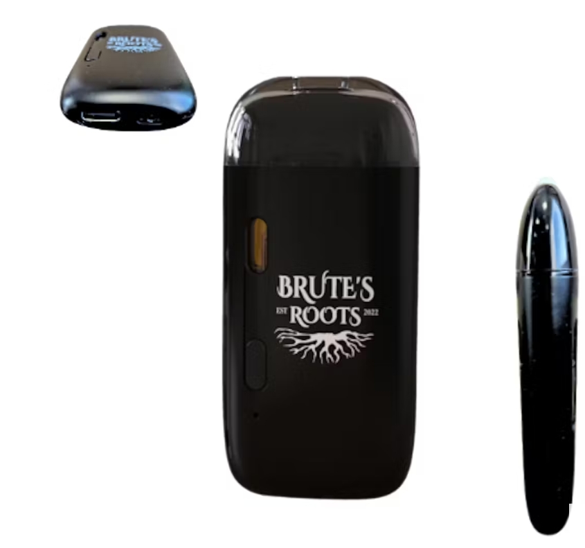 Brute's Roots Strawberry Banana Disposable Vape