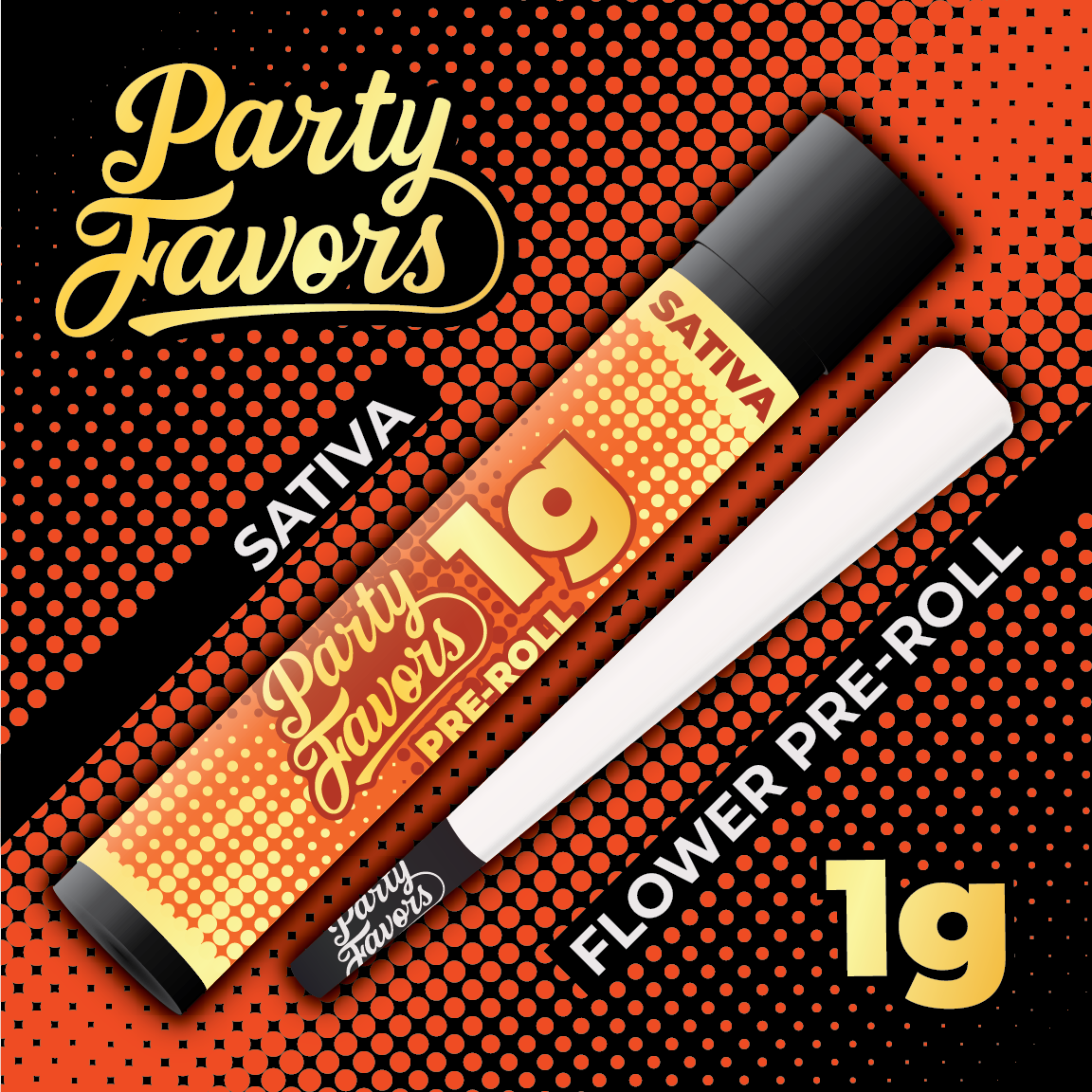 Party Favors Pre Roll | Cherry Zyrup