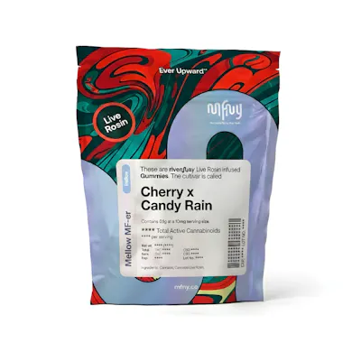 MFNY | Gummies | Live Rosin | Cherry x Candy Rain | 10mg | 10 Pack | 100mg | Indica
