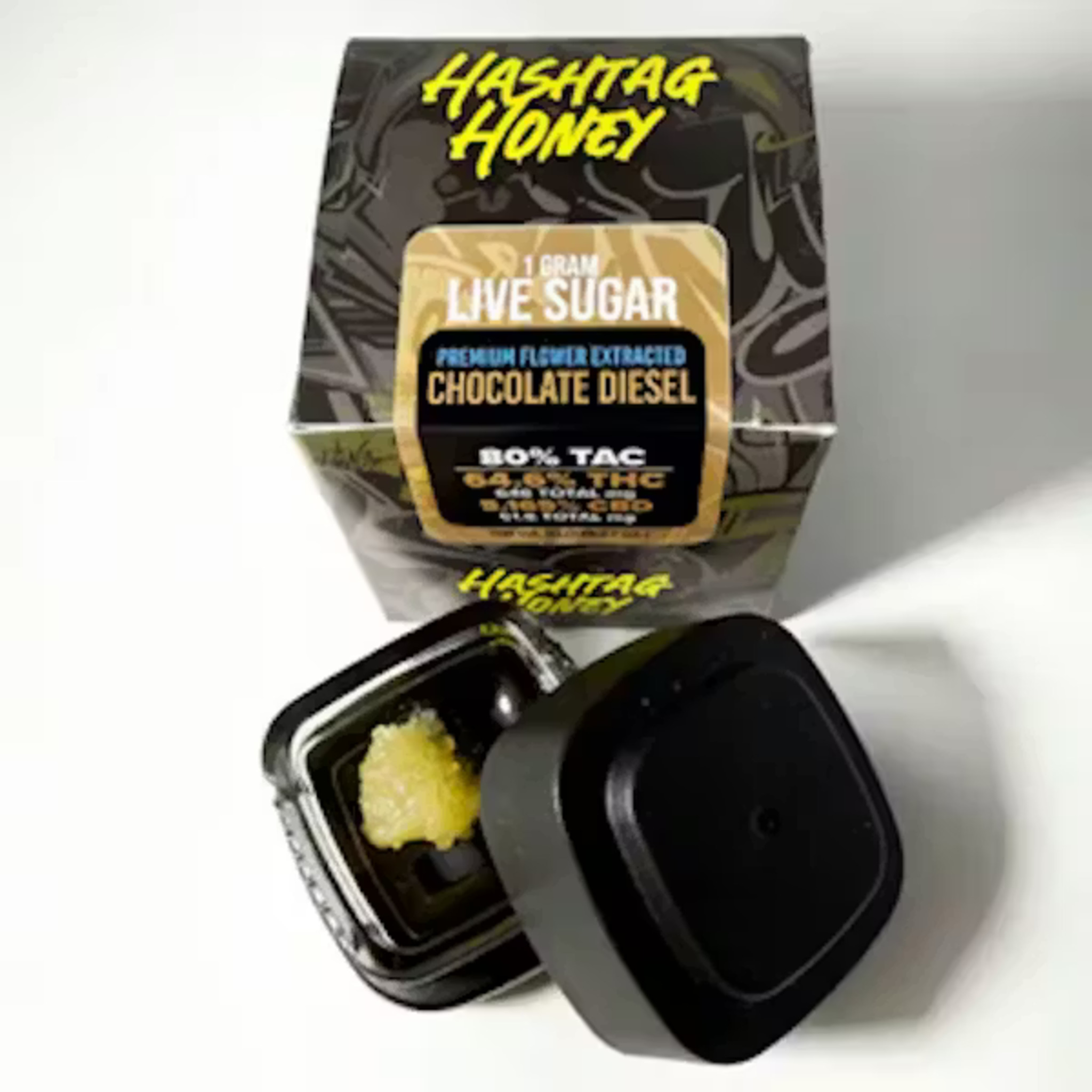 Concentrate | Sativa | Chocolate Diesel | Premium Flower Extracted Live Sugar