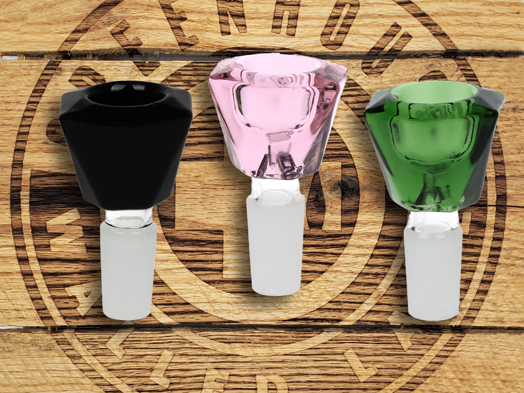 14mm Diamond Bong Slide Assorted Colors