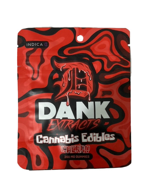 Dank Gummies 200mg Cherry