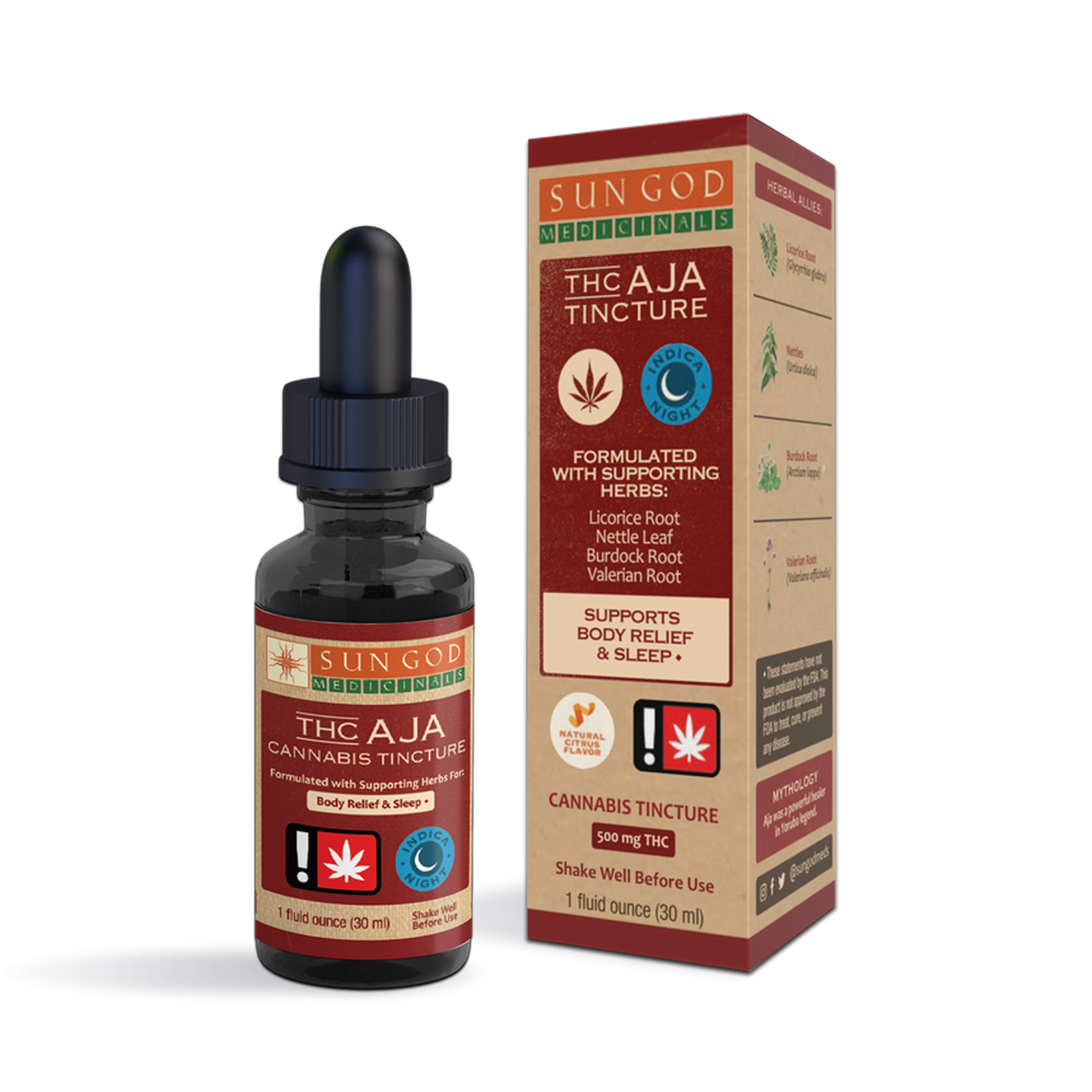 Aja Body Relief Indica Tincture
