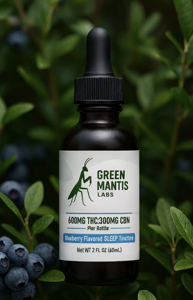 Blueberry | THC : CBN Tincture | 600mg