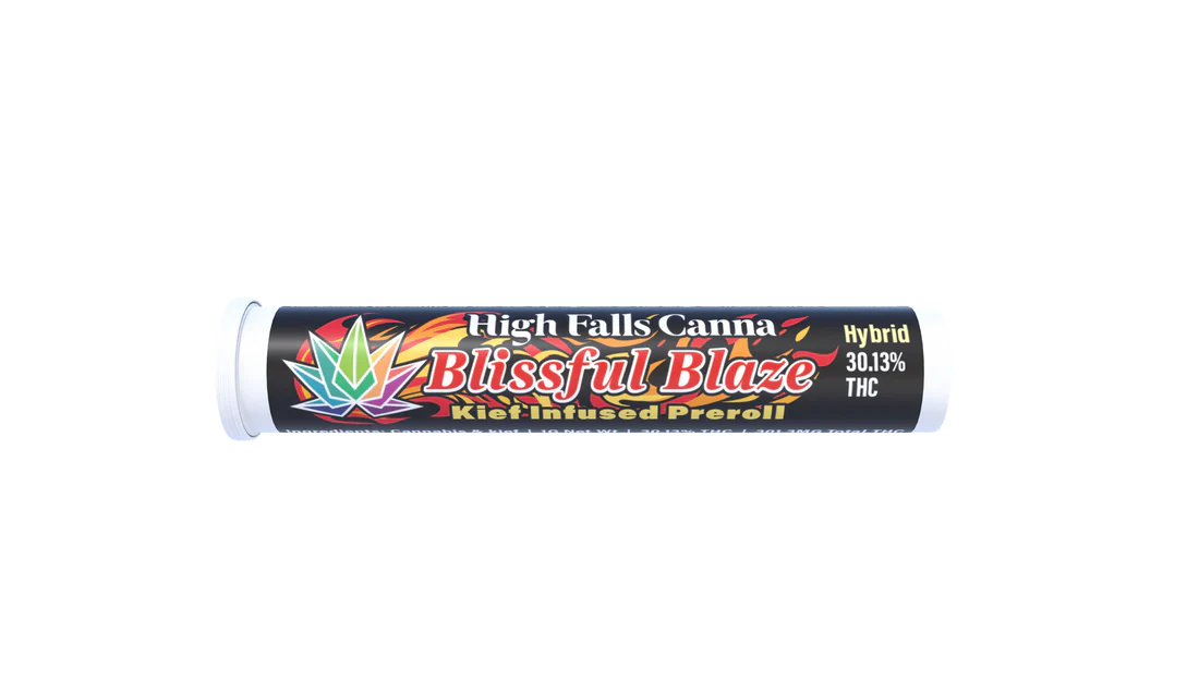 High Falls Canna | Blissful Blaze | Pre-Roll | Kief Infused | 1g by High Falls Canna - pre-rolls cannabis product