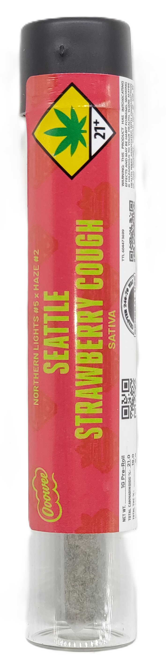 PR Seattle Strawberry Cough 1g