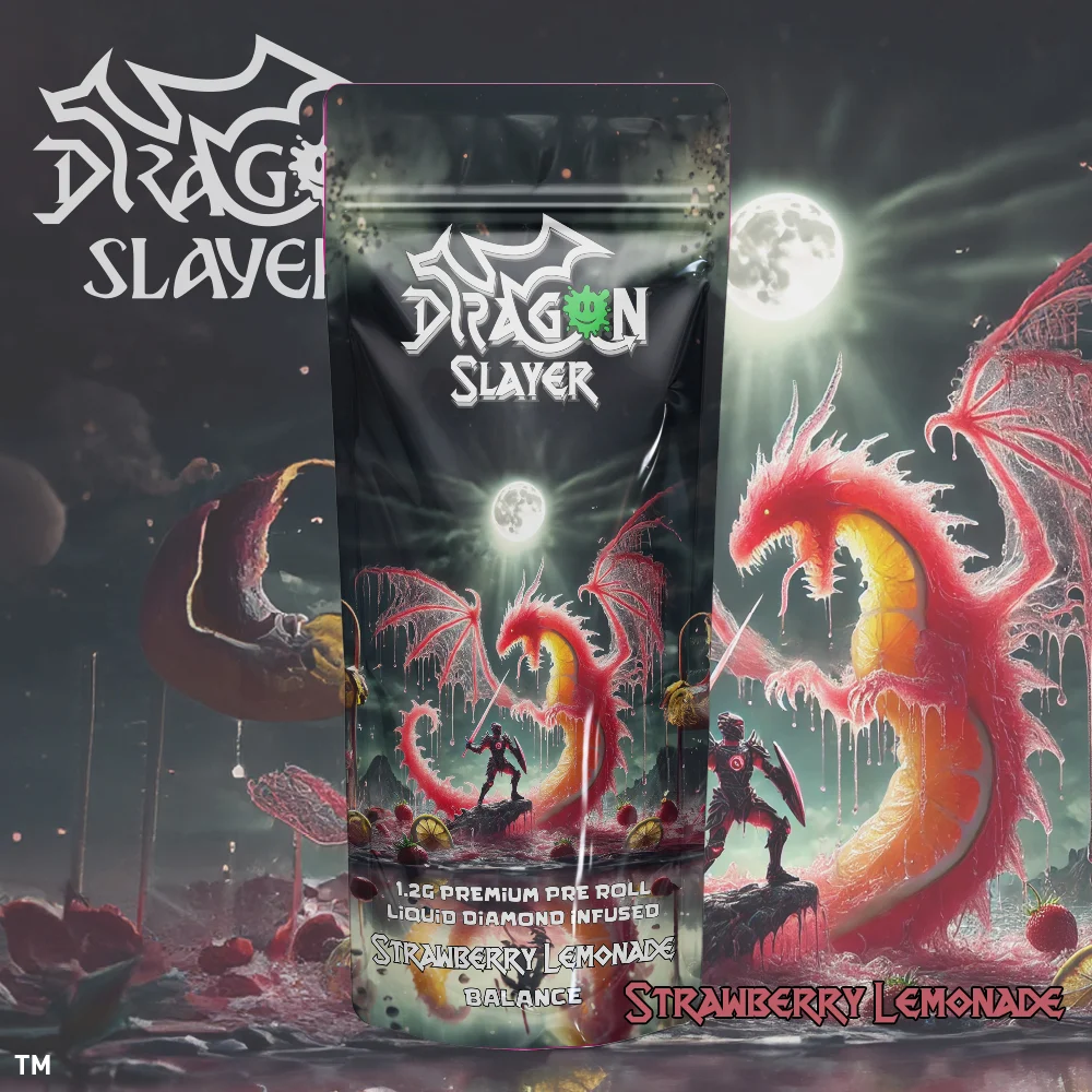 Dragon Slayer - Infused Preroll - 1.2g - Strawberry Lemonade