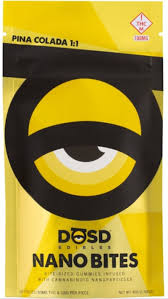 DOSD | Gummies | Nano Bites | Pina Colada | 100mg