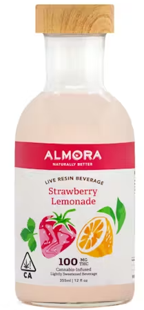 Strawberry Lemonade [H] - 100MG Live Resin Beverage 12OZ
