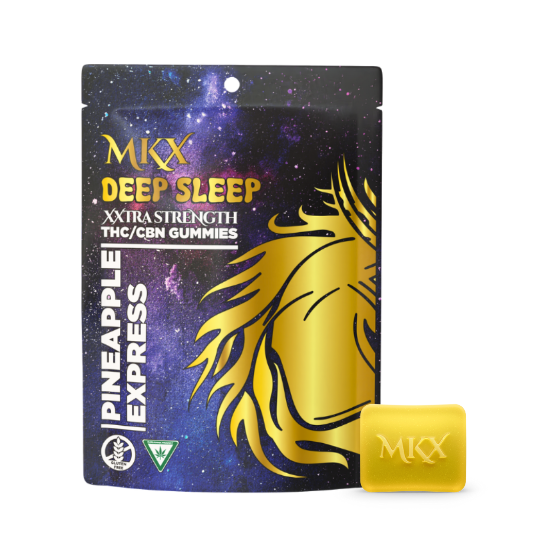 MKX Deep Sleep 200mg Gummies - Pineapple Express | Quincy-Smilez